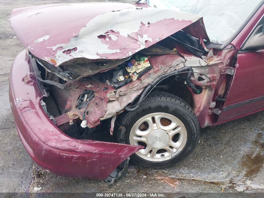 1998 Chevrolet Prizm Lsi VIN: 1Y1SK5289WZ434646 Lot: 39747135