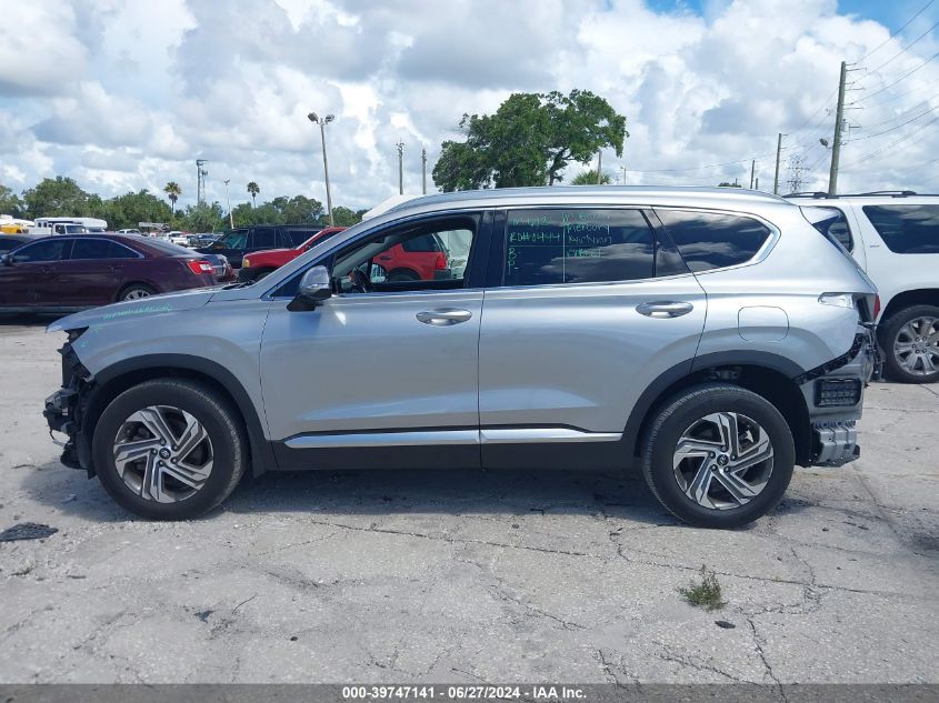 2022 Hyundai Santa Fe Sel VIN: 5NMS64AJ7NH407696 Lot: 39747141