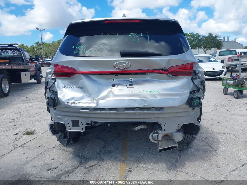 2022 Hyundai Santa Fe Sel VIN: 5NMS64AJ7NH407696 Lot: 39747141