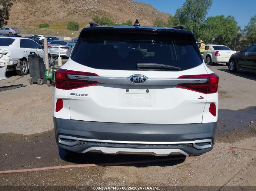 2021 Kia Seltos S VIN: KNDEUCAA5M7204163 Lot: 39747148