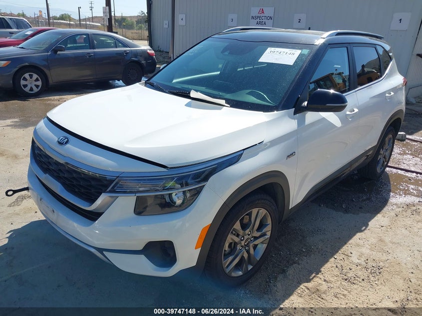 2021 Kia Seltos S VIN: KNDEUCAA5M7204163 Lot: 39747148