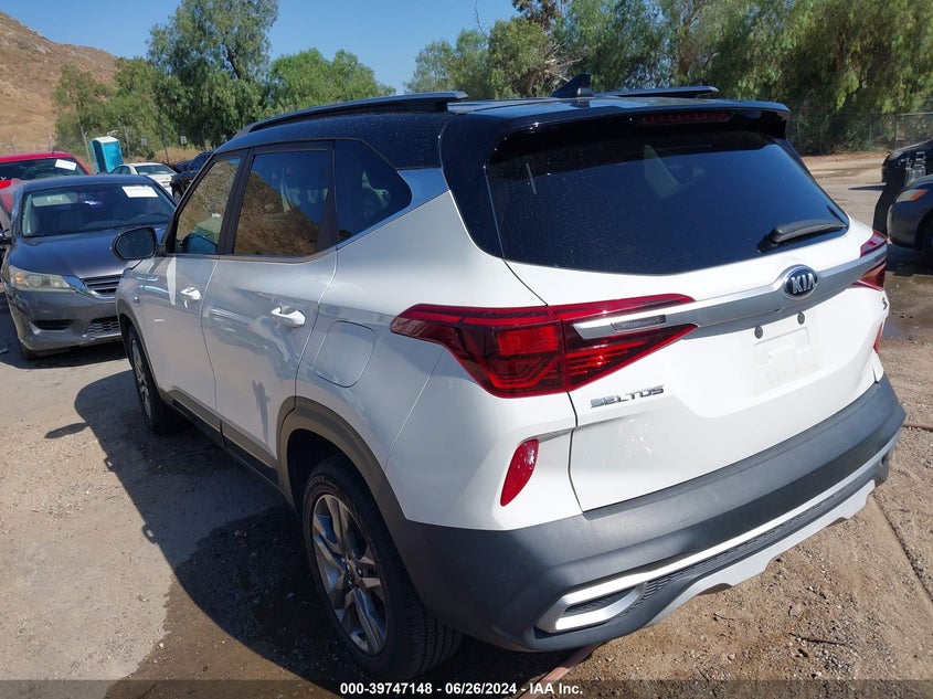 2021 Kia Seltos S VIN: KNDEUCAA5M7204163 Lot: 39747148