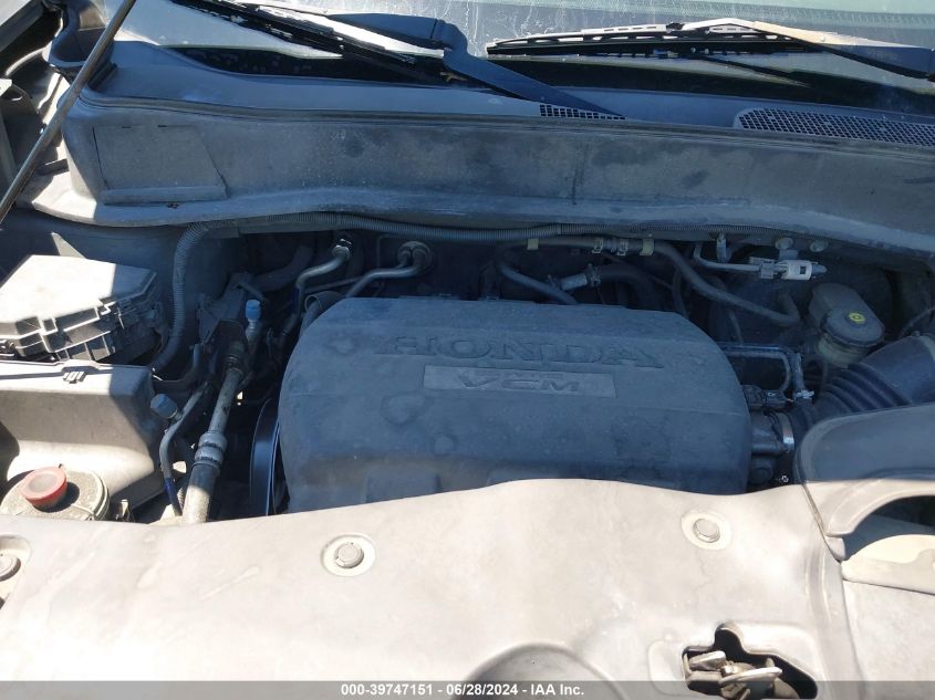 2010 Honda Pilot Lx VIN: 5FNYF4H29AB025822 Lot: 39747151