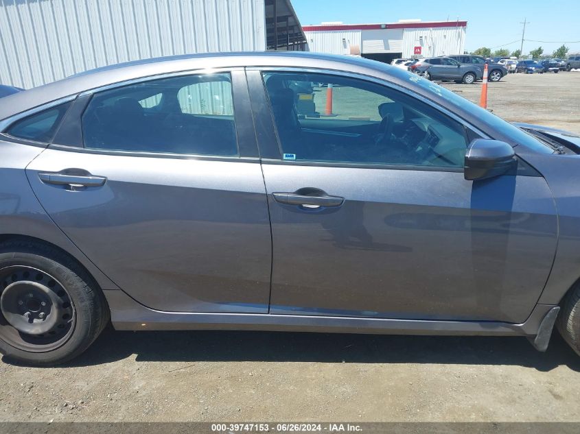 2020 Honda Civic Lx VIN: 19XFC2F65LE212588 Lot: 39747153