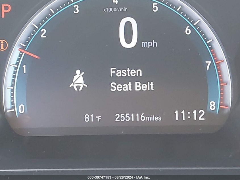 2020 Honda Civic Lx VIN: 19XFC2F65LE212588 Lot: 39747153