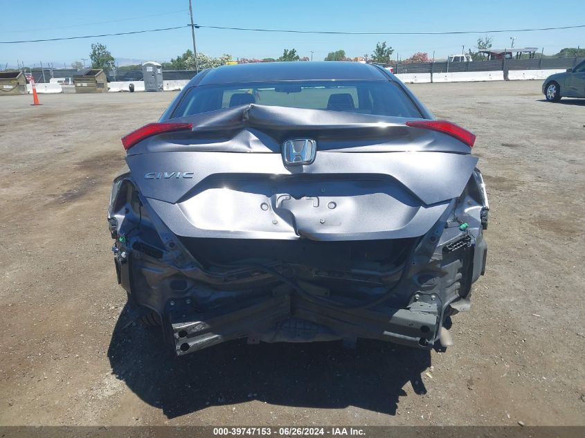 2020 Honda Civic Lx VIN: 19XFC2F65LE212588 Lot: 39747153