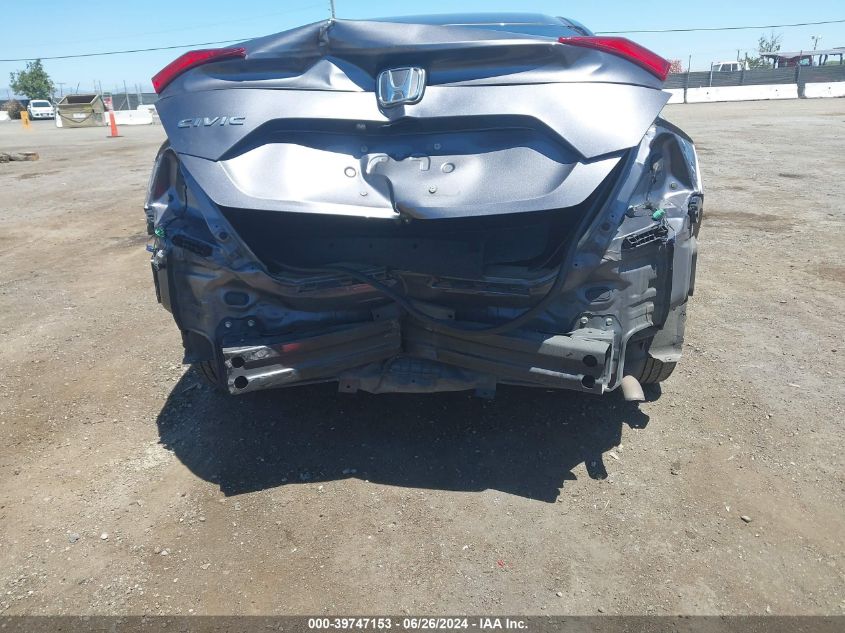 2020 Honda Civic Lx VIN: 19XFC2F65LE212588 Lot: 39747153