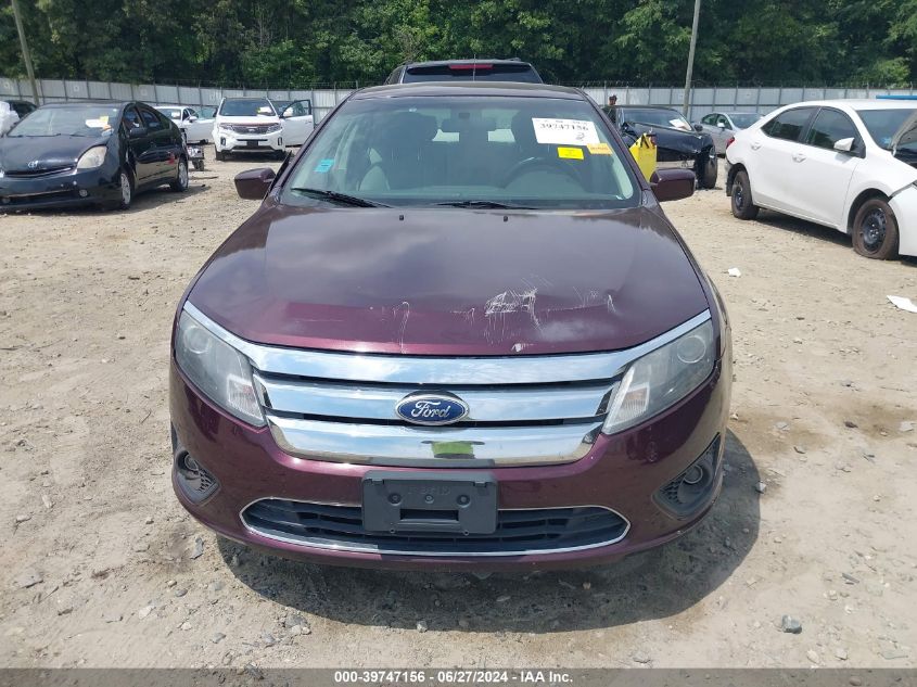 2011 Ford Fusion Se VIN: 3FAHP0HG2BR344213 Lot: 39747156
