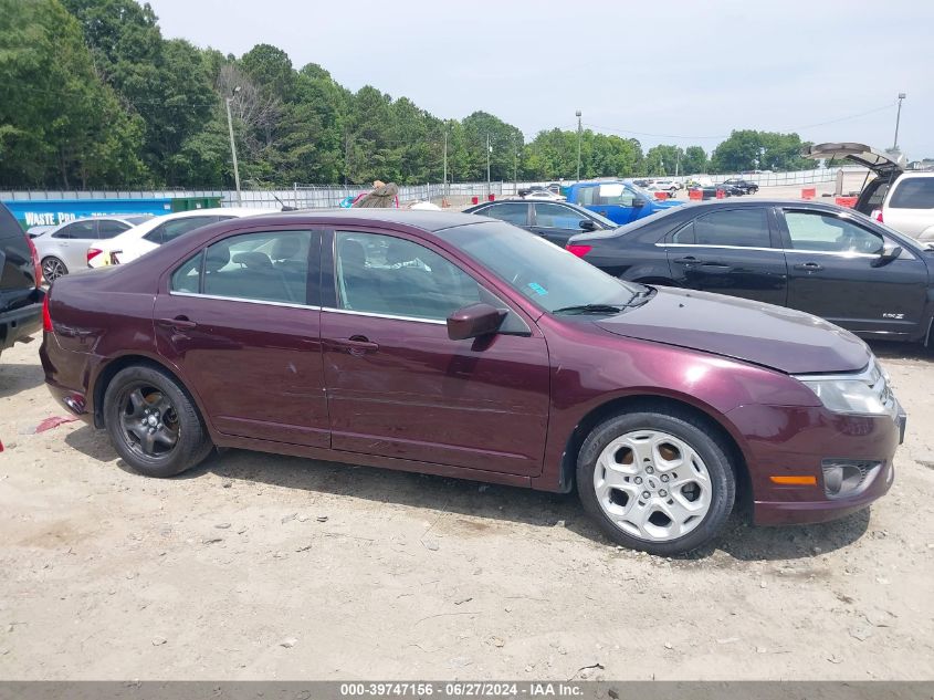 2011 Ford Fusion Se VIN: 3FAHP0HG2BR344213 Lot: 39747156