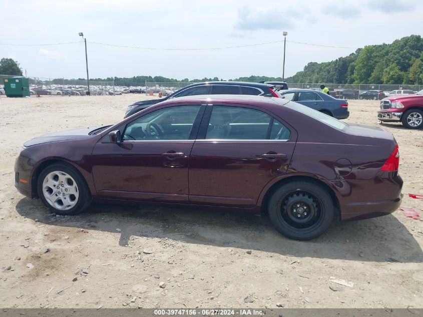 2011 Ford Fusion Se VIN: 3FAHP0HG2BR344213 Lot: 39747156