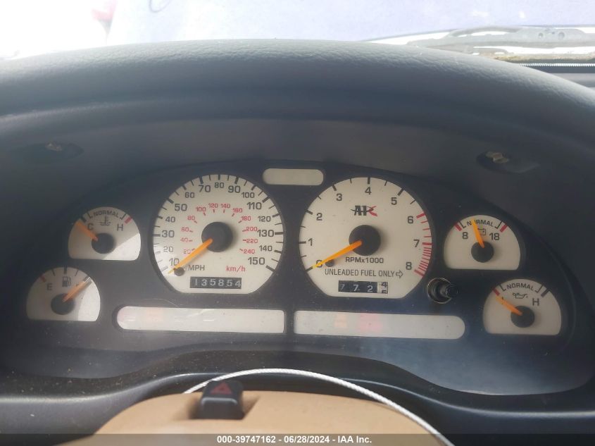 1997 Ford Mustang Gt VIN: 1FALP42X1VF197393 Lot: 39747162