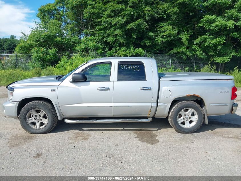 2010 Dodge Dakota Bighorn/Lonestar VIN: 1D7CW3GP7AS199785 Lot: 39747166