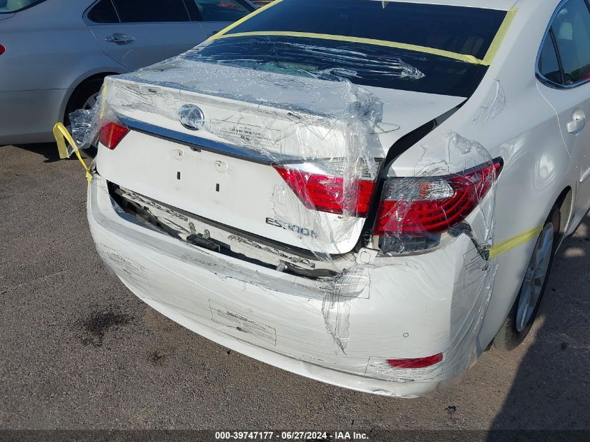 2015 Lexus Es 300H 300H VIN: JTHBW1GG1F2077522 Lot: 39747177