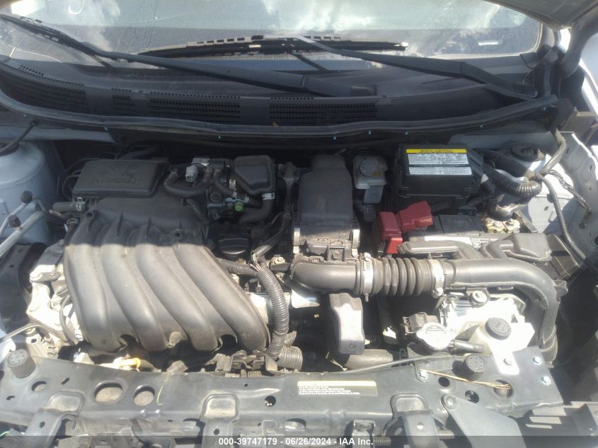 2017 Nissan Versa 1.6 S+ VIN: 3N1CN7AP5HL908612 Lot: 39747179