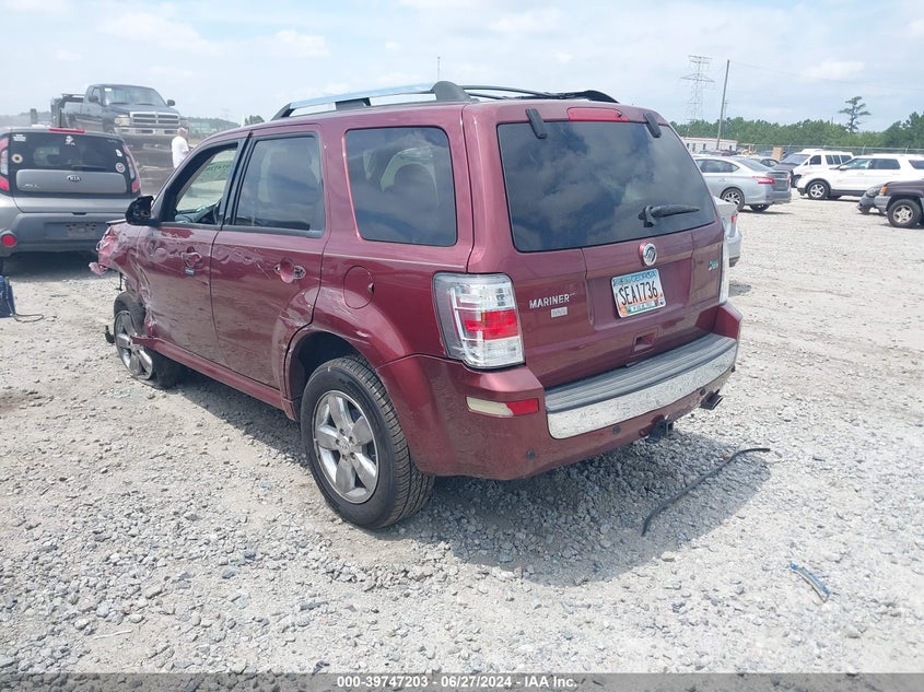 2010 Mercury Mariner Premier VIN: 4M2CN8HG3AKJ20129 Lot: 39747203
