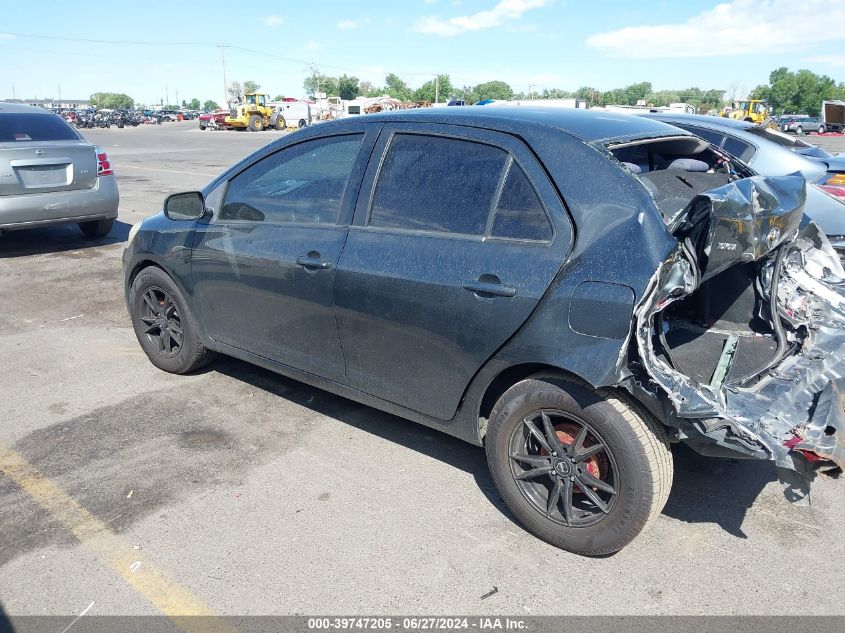 2007 Toyota Yaris VIN: JTDBT923471099180 Lot: 39747205