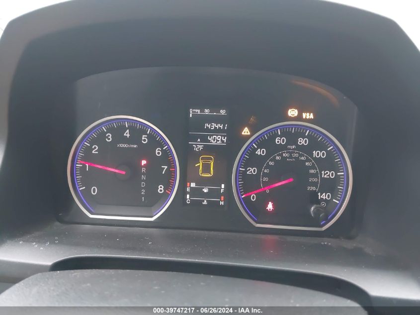 2009 Honda Cr-V Ex-L VIN: 5J6RE48759L062193 Lot: 39747217