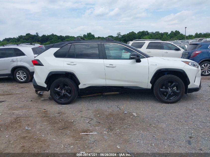 2021 Toyota Rav4 Hybrid Xse VIN: 4T3E6RFV8MU043109 Lot: 39747221