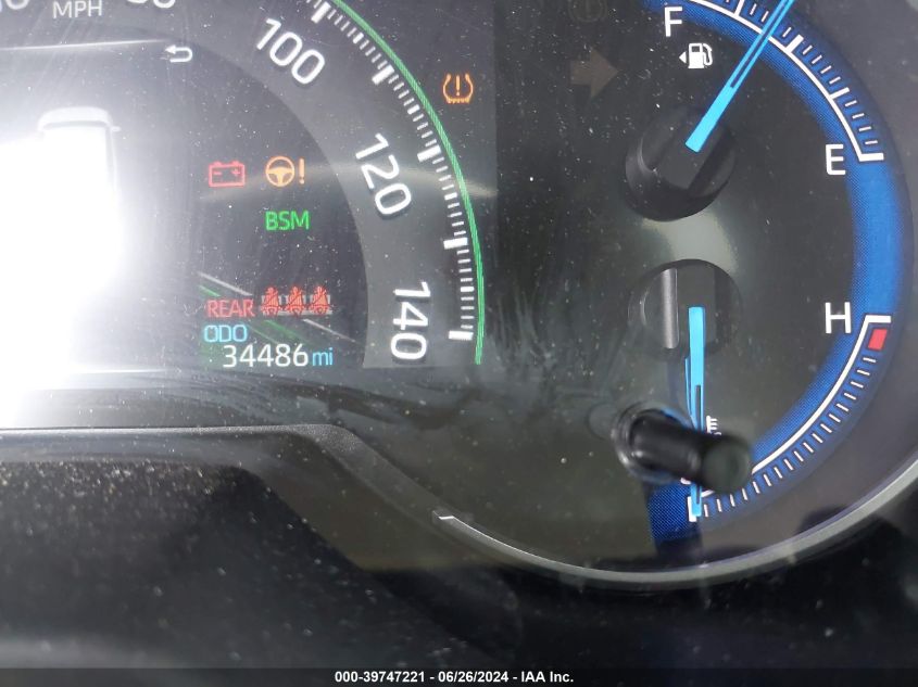 2021 Toyota Rav4 Hybrid Xse VIN: 4T3E6RFV8MU043109 Lot: 39747221