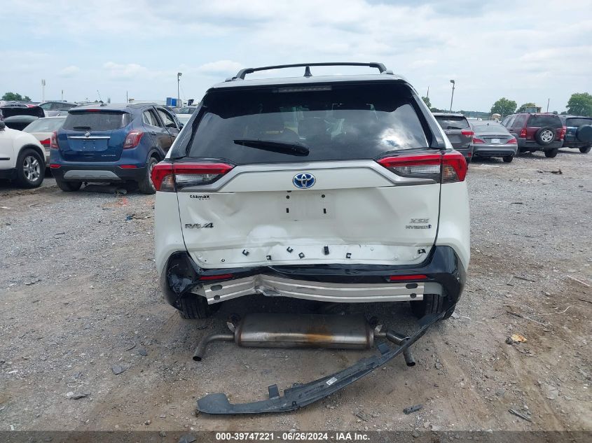 2021 Toyota Rav4 Hybrid Xse VIN: 4T3E6RFV8MU043109 Lot: 39747221