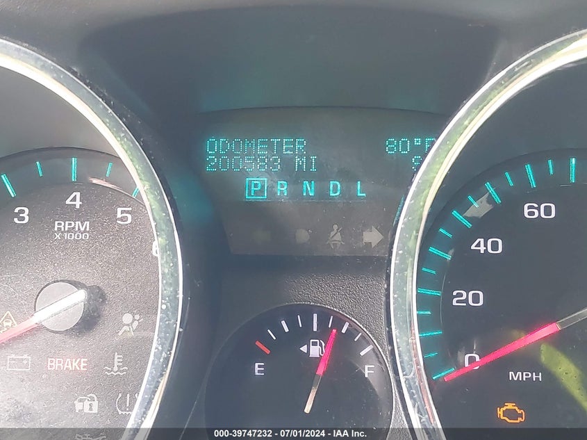 2009 Chevrolet Traverse Lt VIN: 1GNER23D79S168507 Lot: 39747232