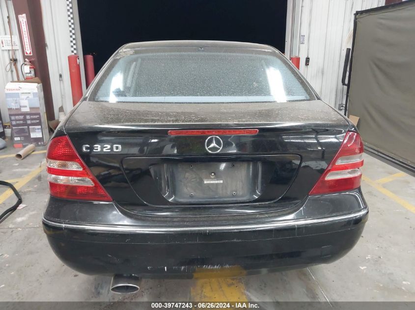 2005 Mercedes-Benz C 320 320 VIN: WDBRF64J05F604758 Lot: 39747243