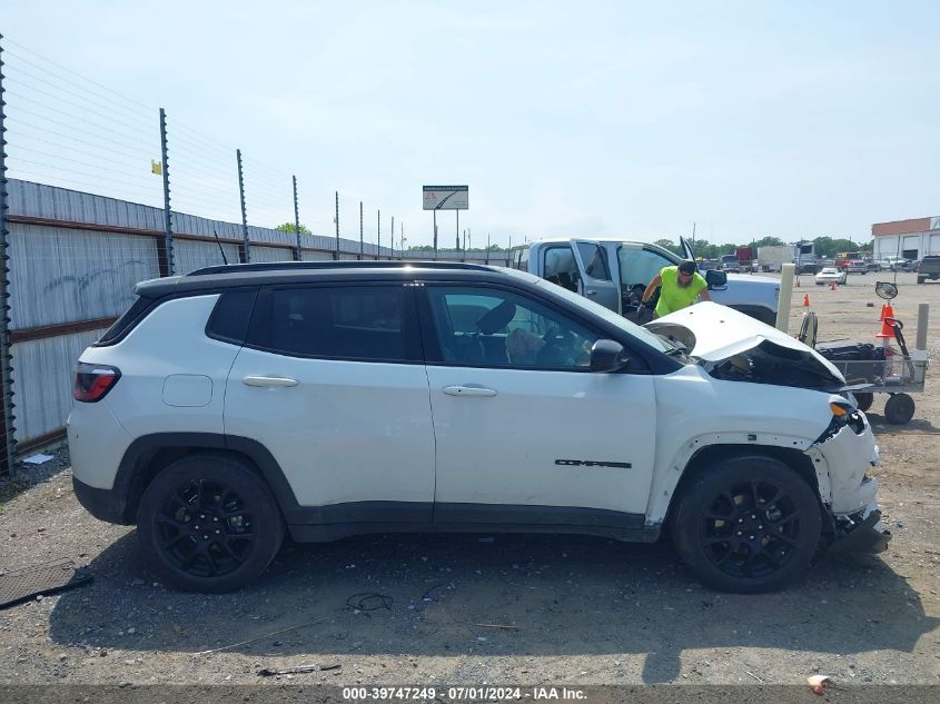 2022 Jeep Compass Altitude Fwd VIN: 3C4NJCBB0NT234877 Lot: 39747249