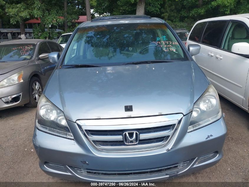 2006 Honda Odyssey Ex-L VIN: 5FNRL38786B056800 Lot: 39747250