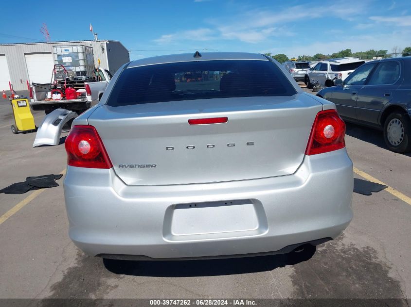 2011 Dodge Avenger Express VIN: 1B3BD4FB7BN606190 Lot: 39747262