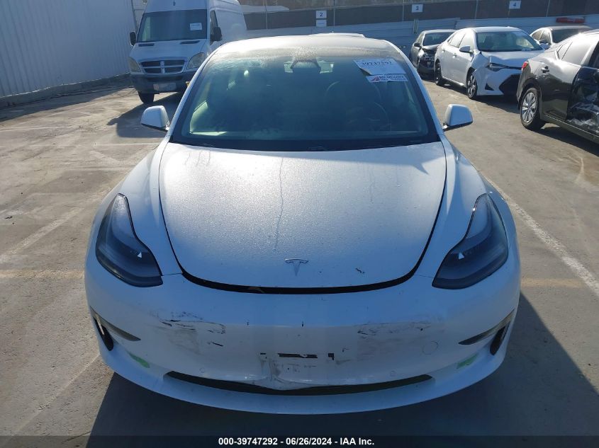 2021 Tesla Model 3 VIN: 5YJ3E1EA7MF921161 Lot: 39747292