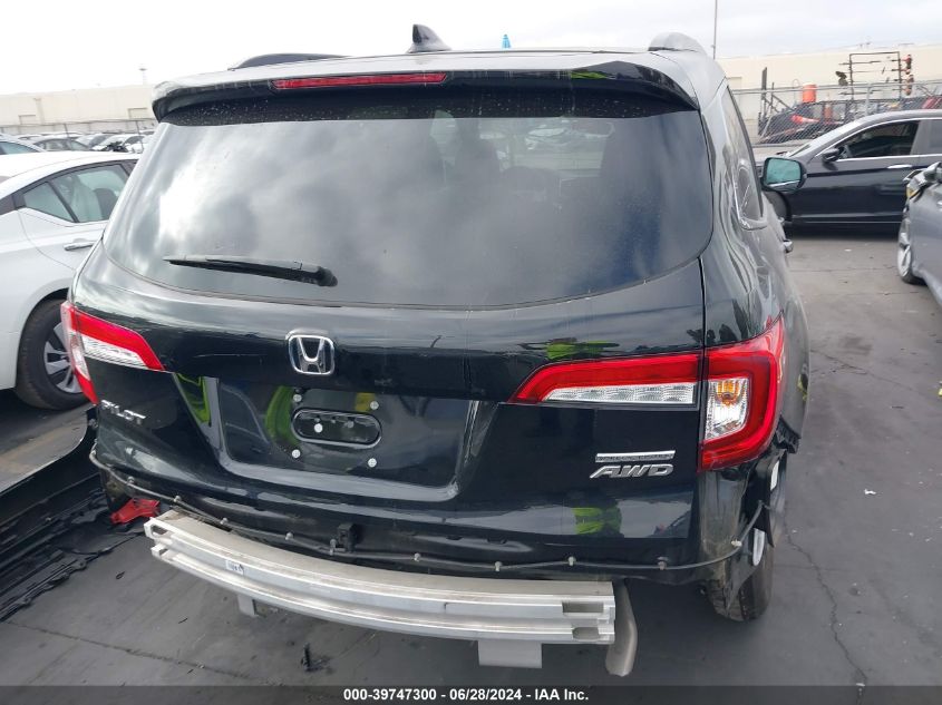 2021 Honda Pilot Awd Special Edition VIN: 5FNYF6H29MB056777 Lot: 39747300