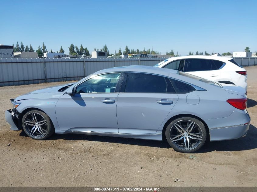 2022 Honda Accord Hybrid Touring VIN: 1HGCV3F95NA006983 Lot: 39747311