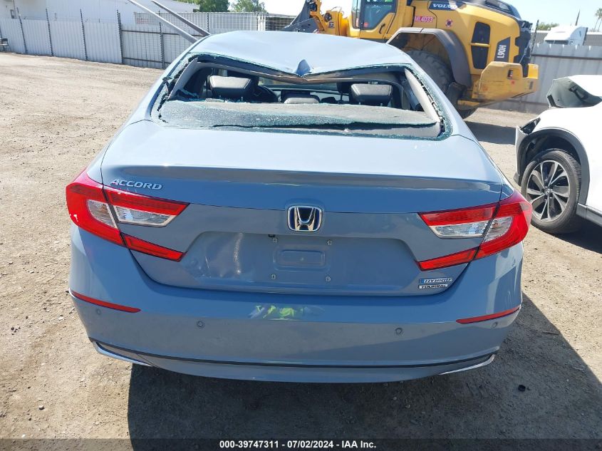 2022 Honda Accord Hybrid Touring VIN: 1HGCV3F95NA006983 Lot: 39747311
