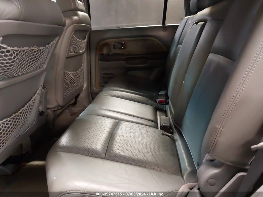 2005 Honda Pilot Exl VIN: 2HKYF18705H552293 Lot: 39747315