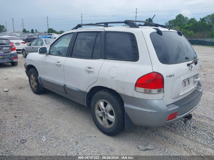 KM8SC13D56U052967 | 2006 HYUNDAI SANTA FE