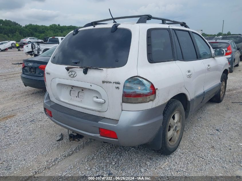 KM8SC13D56U052967 | 2006 HYUNDAI SANTA FE