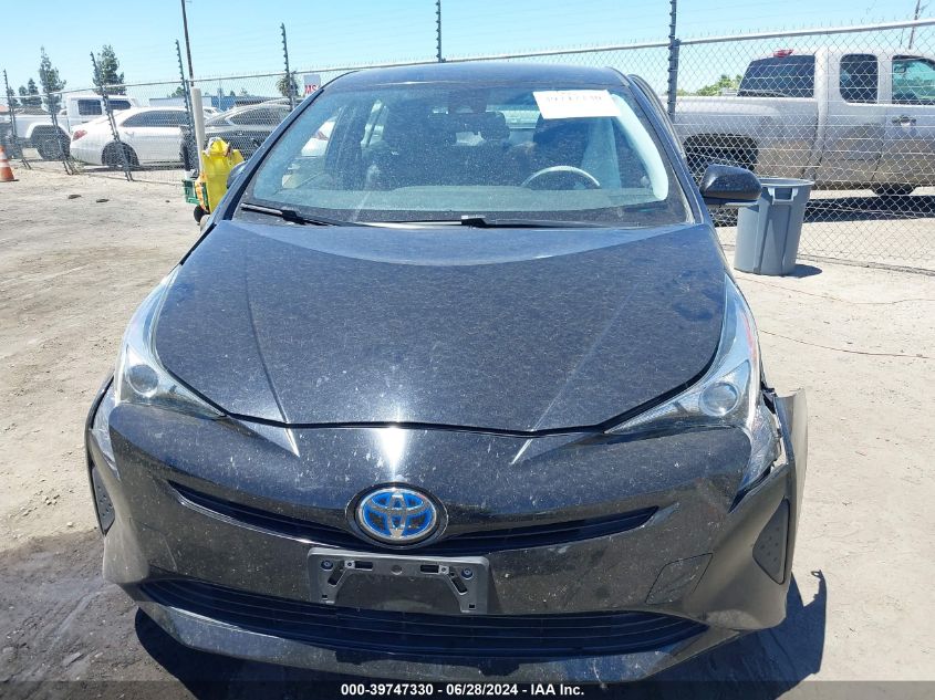2018 Toyota Prius One VIN: JTDKBRFU0J3075850 Lot: 39747330