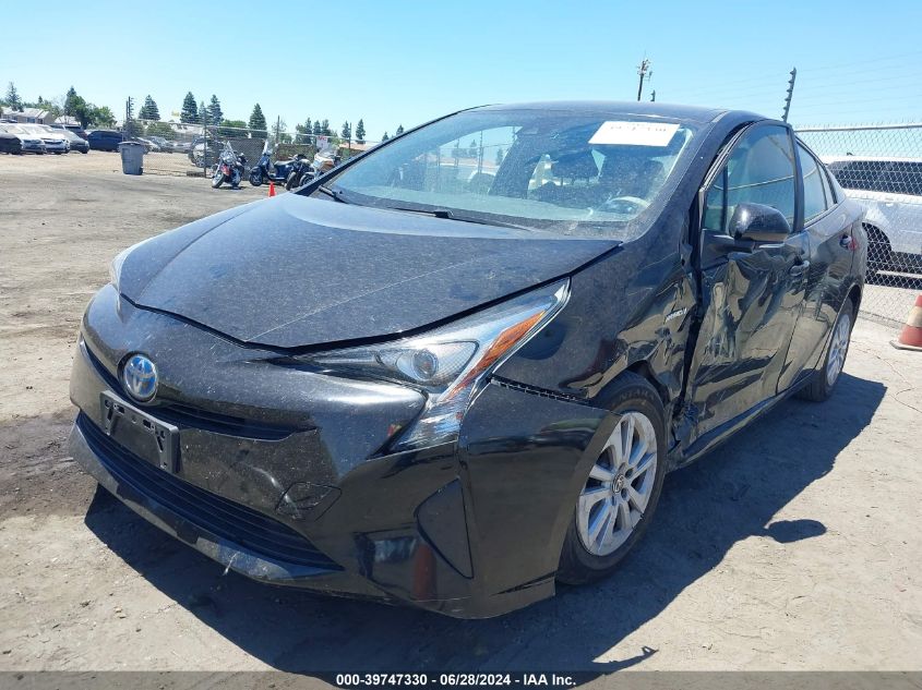 2018 Toyota Prius One VIN: JTDKBRFU0J3075850 Lot: 39747330
