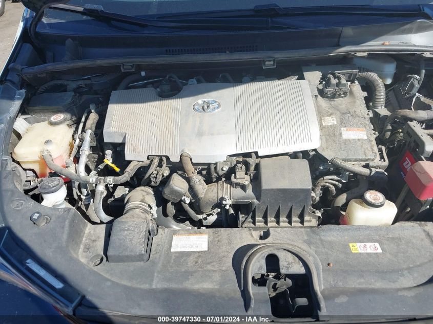 2018 Toyota Prius One VIN: JTDKBRFU0J3075850 Lot: 39747330