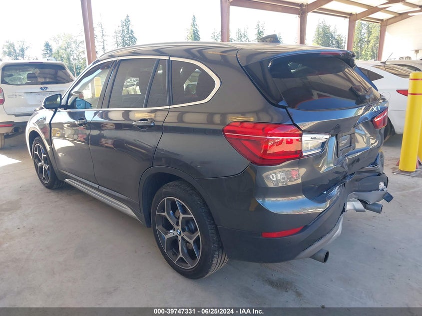 2018 BMW X1 xDrive28I VIN: WBXHT3C34J5K25627 Lot: 39747331