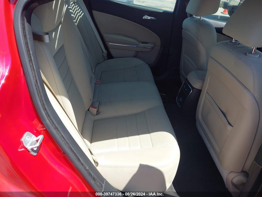 2012 Dodge Charger Se VIN: 2C3CDXBG3CH213632 Lot: 39747336