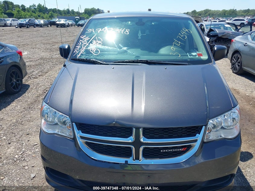2019 DODGE GRAND CARAVAN SE - 2C4RDGBG1KR718681