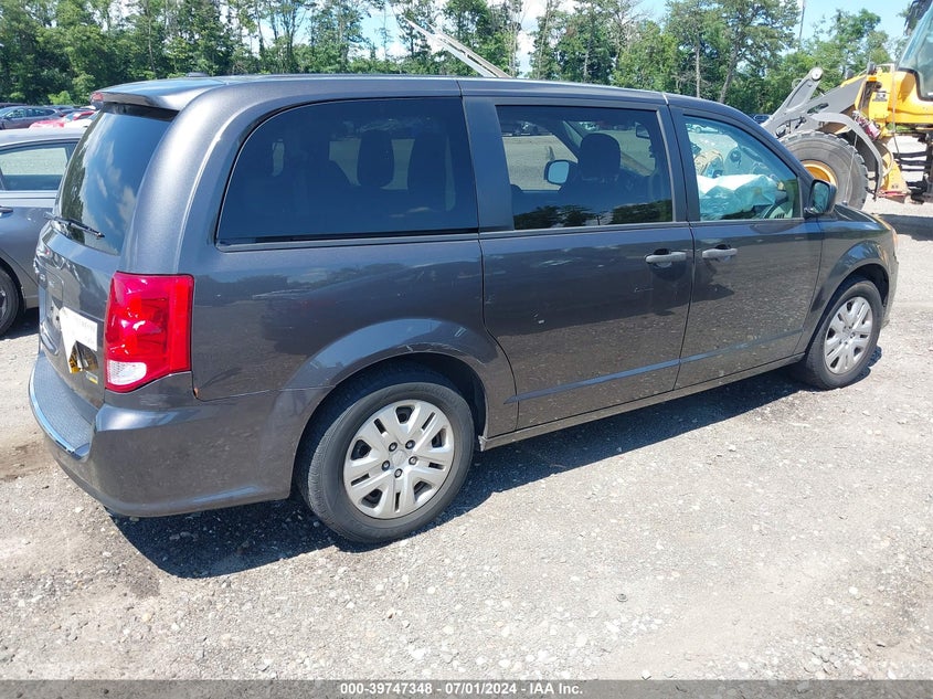 2019 DODGE GRAND CARAVAN SE - 2C4RDGBG1KR718681