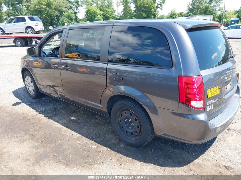 2019 DODGE GRAND CARAVAN SE - 2C4RDGBG1KR718681