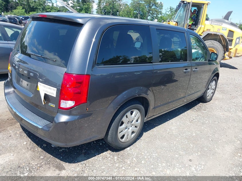 2019 DODGE GRAND CARAVAN SE - 2C4RDGBG1KR718681