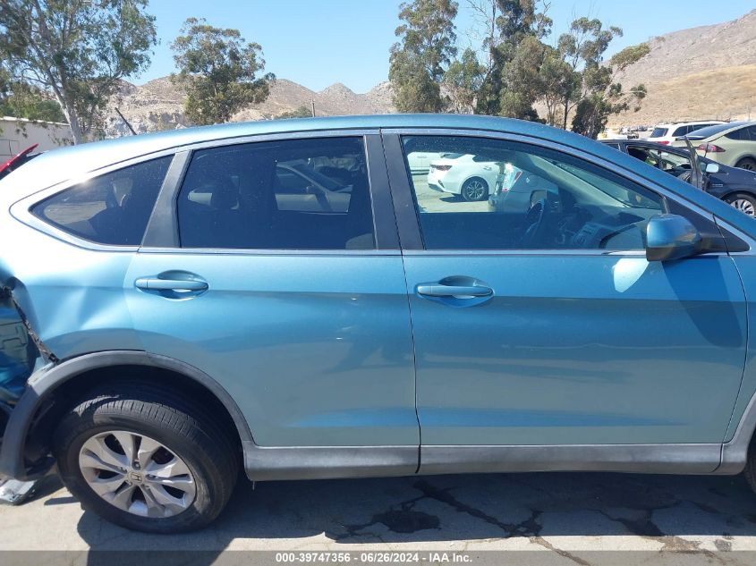 2013 Honda Cr-V Ex VIN: 2HKRM3H59DH522924 Lot: 39747356