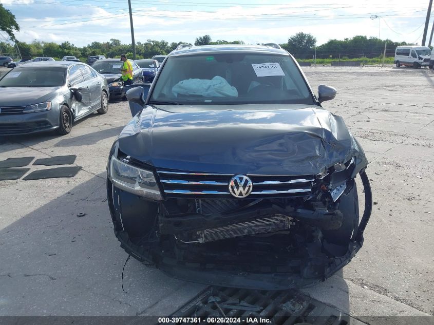 2019 Volkswagen Tiguan Se/Sel/Sel R-Line Jet-Bla VIN: 3VV2B7AXXKM191306 Lot: 39747361