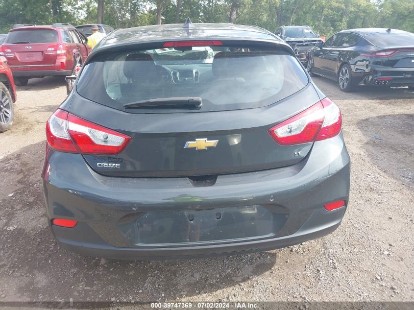 2019 Chevrolet Cruze Lt VIN: 3G1BE6SM3KS603476 Lot: 39747369