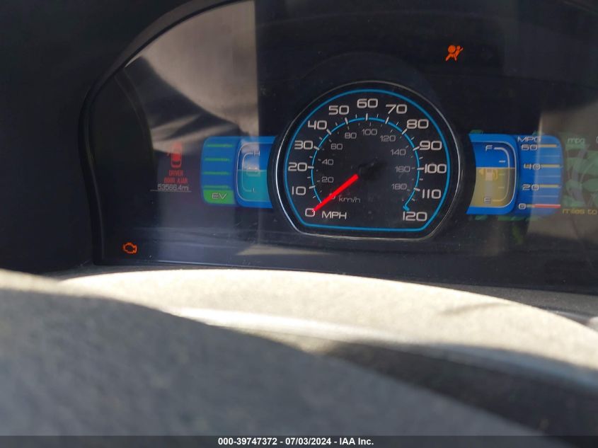 2012 Ford Fusion Hybrid VIN: 3FADP0L38CR225750 Lot: 39747372