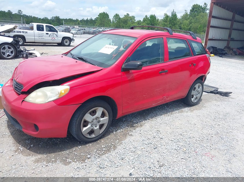 2006 Toyota Matrix VIN: 2T1KR32E86C583800 Lot: 39747374
